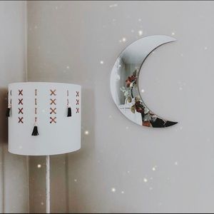 Crescent Moon Wall Mirror - New